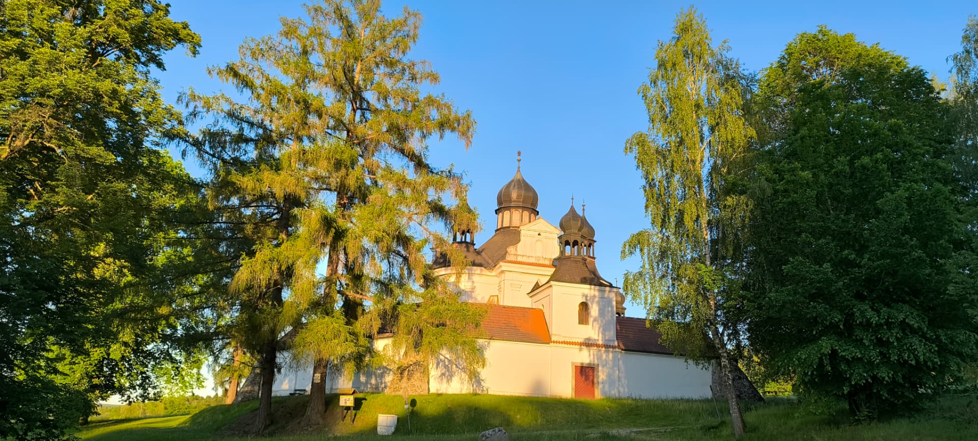 Barokní kostel Nejsvětější Trojice u Trhových Svinů